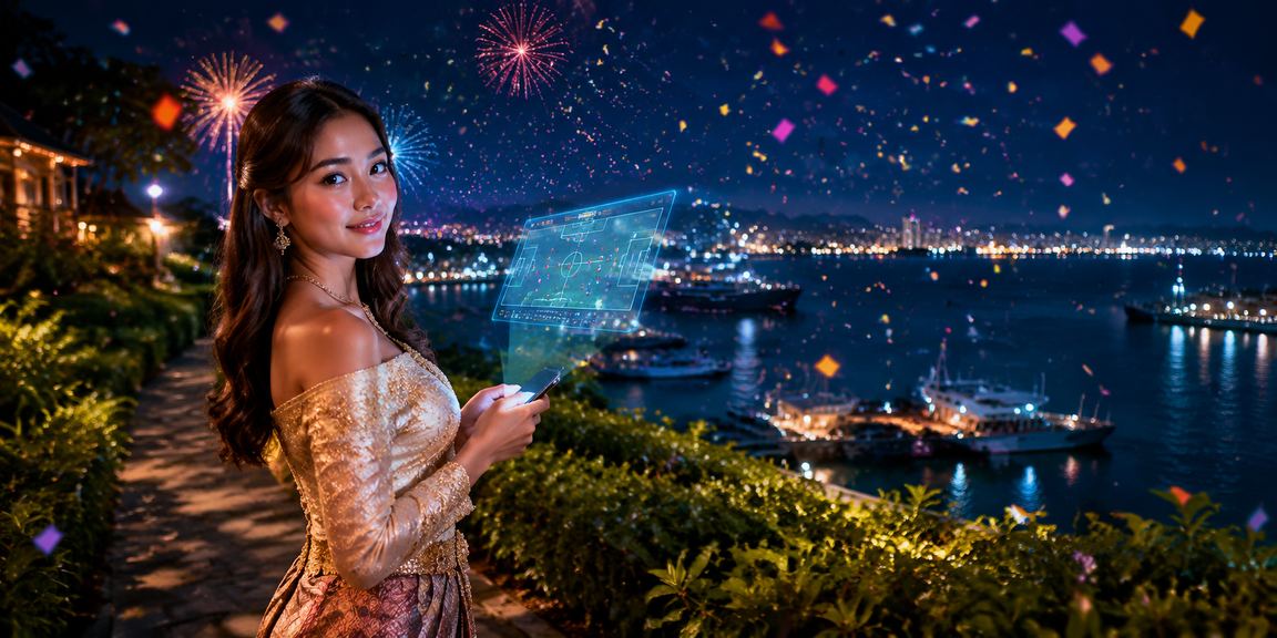 Pemain Malaysia menggunakan telefon pintar untuk bermain loteri dalam talian mibox88