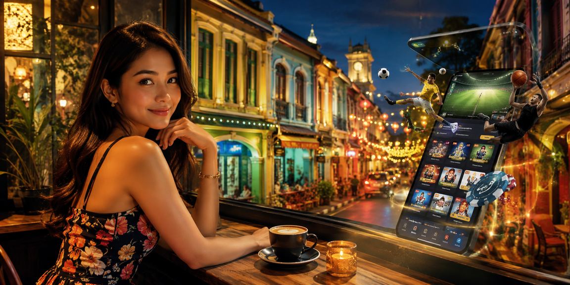Pemain menyemak peluang pertaruhan kasino di Penang melalui aplikasi mibox88